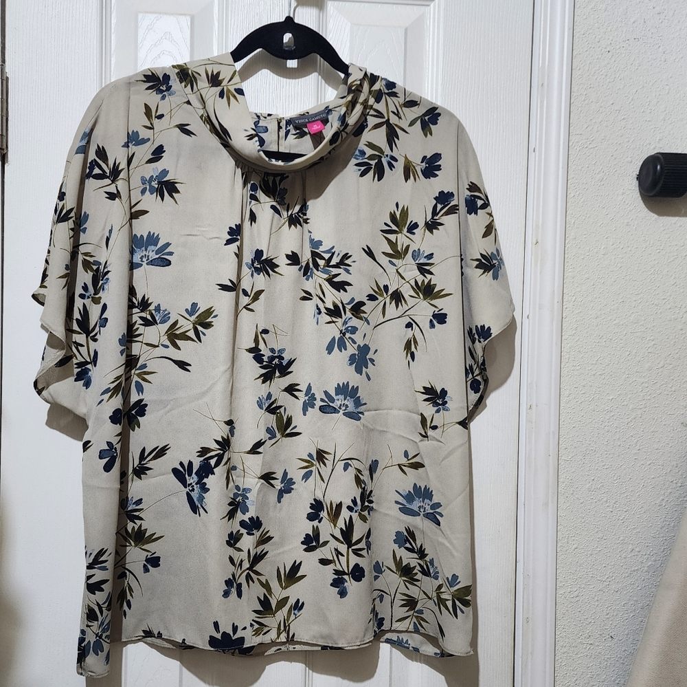 Vince Camuto Floral Blouse